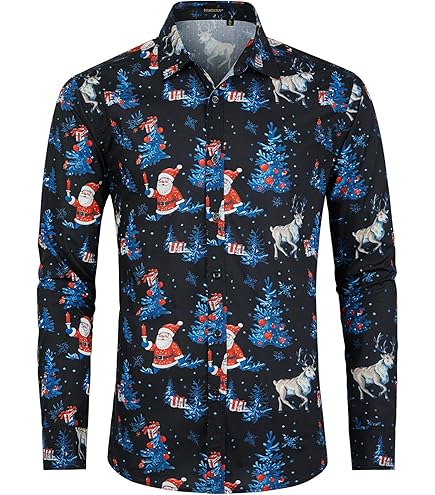 Camicie A Maniche Lunghe Camicia da Camicetta Uomo A Stile Semplice