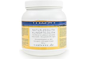 vanterre 600g ZEOLITH - KLINOPTILOLITH ø 6µm - Im Luftstrom vermahlen und aktiviert