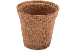 ProFlora® Kokos Anzuchttöpfe für eine erfolgreiche Anzucht - Abbaubare Pflanztöpfe ideal für Stecklinge, Setzlinge & Samen (150ml, 20 Stück)