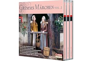 Grimms Märchen Box 2: Frau Holle, Das tapfere Schneiderlein, Der gestiefelte Kater, Schneeweißchen und Rosenrot, Brüderchen und Schwesterchen, Sterntaler u.a.
