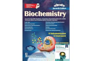 Biochemistry, 7th Silver Jubilee Edition | As per the latest NMC Guidelines | Packed Inside Free Mind Maps in Biochemistry with Clinical Correlation