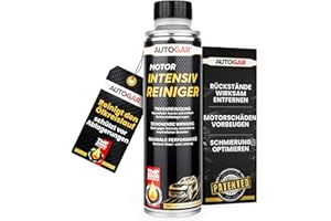 AUTOGAR® Motor Intensiv Reiniger 250ml - Motorspülung Additiv zur sanften Tiefenreinigung - Entfernt Ölschlamm & Ablagerungen - Öl-Zusatz für saubere Ölkanäle & ruhigen Lauf