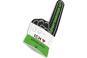 ‎HIGH FIVE FINGERS HIGH FIVE FINGERS My City Fahne Flagge Schaumstoff Hand für Fussball, Handball, Leichtathletik | Fanartikel für Spiele, Stadion und Events | One Size | 40 x 20 x 2,5 cm