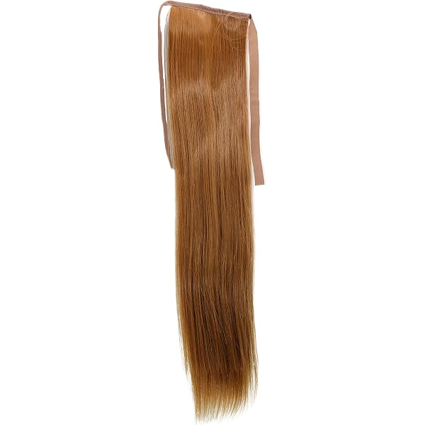 Haarteil Butterfly-Klammer Zopf – Blonde Haarverlängerung Mit Geschwungenen Spitzen, Ca. 25 Cm, Kunstfaser
