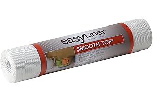 Duck Smooth Top EasyLiner, PVC coated polyester, White, 12" W x 12" L