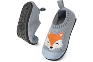 Comfyouth Pantoufles pour enfants garçons et filles - Respirantes - Antidérapantes - Pour la maternelle