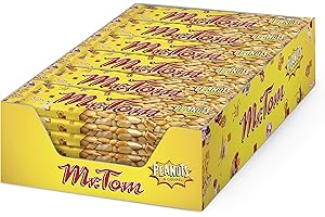 MR TOM German Mr. Tom Seriously Nutty Peanut Bars - 36 x 40 g