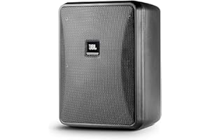 JBL Professional Control 25-1L Kompakter 8-Ohm Indoor/Outdoor Hintergrund-/Vordergrundlautsprecher, schwarz, paarweise verkauft