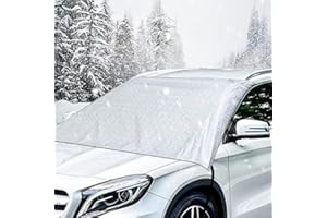 ZHSX Protector de Parabrisas, Protector Hielo Parabrisas para la Mayoría de Los Automóviles y SUV para Nieve, Hielo, Escarcha, Polvo, Sol, 185 * 115 cm