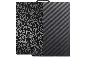 SENLINLIN Plateau Bambulab Double Face en Pet + PEO 257x257mm, Plaque en d'impression Magnétique Acier à Ressort pour Bambu Lab X1, X1C, X1E, P1P, P1S, A1 Imprimante 3D