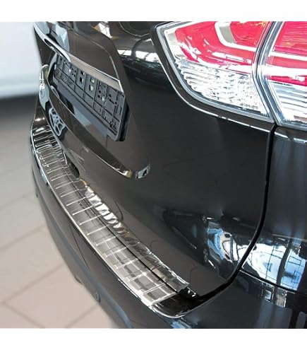 Set 4 Battitacco In Acciaio Inox Per Nissan X-Trail T33, Qashqai J12 E Ariya E-Power 2024 – Protezione Anti-Graffio Con Adesivo 3M, Facile Da Montare