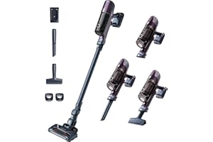 Rowenta XPert 6.60 RH6838 - Aspiradora escoba versátil sin cable, con 3 funciones en 1 multiespacios, batería de litio, 2 vel