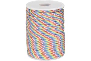 PATIKIL Paracord Rope, Lanyard Spool Cord for Tent Camping, Hammock, Hiking, Fishing, Survival Bracelet