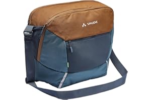 VAUDE Cycle Messenger L - torba kurierska do jazdy na rowerze o pojemności 20 litrów – w zestawie pokrowiec przeciwdeszczowy i kieszeń na laptopa