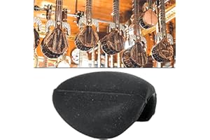 EXTRWORY Repose-pouce léger en silicone pour flûte pour améliorer l'expérience de jeu (noir)