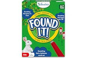 Skillmatics Outdoor Scavenger Hunt Card Game - Found It, Learning Toys, Educational, Gifts for Kids, Boys, Girls and Families, for Ages 4, 5, 6, 7, Perfect for Home, School, Playdates