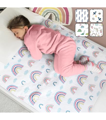 MOEMOE BABY Matrasbeschermer, 100% Waterdichte Katoenen bedbeschermer