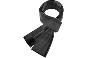 CAOZITOU Schal Herren, 30% Merinowolle WintersSchal Damen,Warm Komfort Weich Leicht Schals, 180cm×30cm