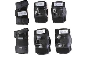 Xcess CHILD PROTECTION SETS for SKATEBOARD, SCOOTER AND SKATING, KNEE & ELBOW PADS AND WRIST GUARDS