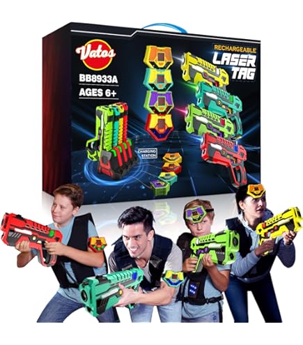 Fucile A Piombini VATOS Laser Tag Ricaricabile Giocatori - Main Image