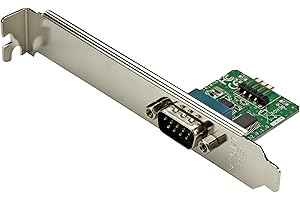 StarTech.com Motherboard Serial Port - Internal - 1 Port - Bus Powered - FTDI USB to Serial Adapter - USB to RS232 Adapter (ICUSB232INT1)