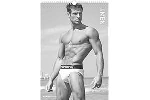 Alpha Edition – Men 2026 – Hochwertiger Wandkalender A3 mit stilvollen Schwarz-Weiß-Aufnahmen attraktiver Männer, ideales Geschenk für Frauen & Liebhaber ästhetischer Fotografie