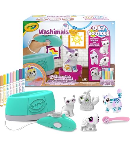 CRAYOLA - Colour e Plush, Peluche Colorabile con 3 Pennarelli