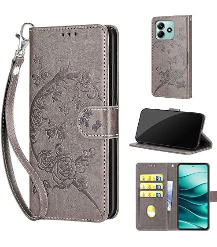 Custodia Portafoglio In Pelle Per Xiaomi Redmi Note 13 5G: Flip Cover Con Supporto E Slot Carte