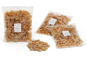 ‎BOOMERS GOURMET Boomers Gourmet - Kandierter Ingwer, leicht gesüßt - 3 x 1 kg - 3000 g