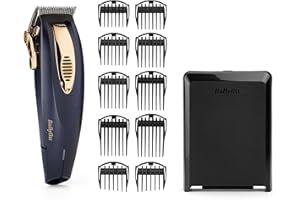 BaByliss XTP Super Clipper, Hair Clippers for Men, Professional Grade, Powerful Cordless Performance, 7475DU