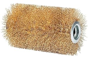 GLORIA PRO Szczotka do kamienia, akcesorium do MultiBrush i PowerBrush, do czyszczenia wytrzymałej kostki brukowej i płyt kamiennych za pomocą szczotki drucianej, średnica 10 cm, szerokość 16,5 cm