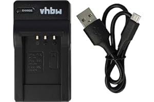 vhbw Chargeur Compatible avec Nikon Coolpix A300, A100, S2750, S2500, S100, S2600, S2550 caméra caméscope Action-cam + témoin de Charge 4,2 V