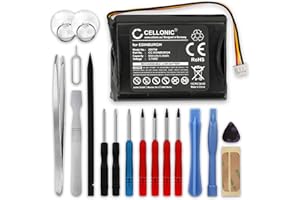 CELLONIC, Akku Navi kompatibel mit Tomtom Rider, ONE 1st Edition, ONE (800mAh, 3.7V) + Werkzeug-Set Ersatzakku F64289525 F650010252 F709070710