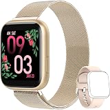 NAIXUES Smartwatch Orologio Fitness Sportivo Donna Uomo Impermeabile Smart  Watch Cardiofrequenzimetro Contapassi da Polso Monitor Pressione Sanguigna  Activity Tracker Compatibile con Android iOS (Oro) : Amazon.it: Elettronica