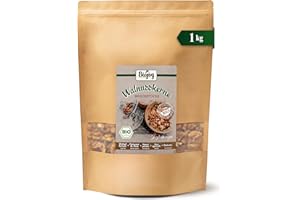 ‎BIOJOY Biojoy BIO-Walnusskerne Bruch (1 kg), roh, Walnüsse ohne Schale (Juglans regia)