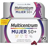 Multicentrum Woman 50+, Multivitamin &amp; Multimineral, 90 Tablets | Vitamins &amp; Minerals for Women 50+, Postmenopause, Immune Sy