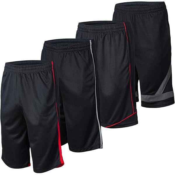 Mens Shorts Essential Elements Pack: Mens Active Athletic