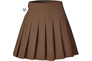 Shestellar Dehnbare Faltenröcke für Damen