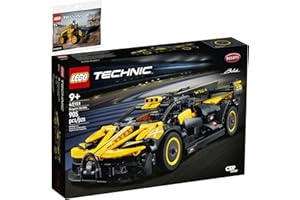BRICKCOMPLETE Lego 42151 Bugatti-Bolide & 30433 Volvo Lot de 2 chargeuses sur pneus