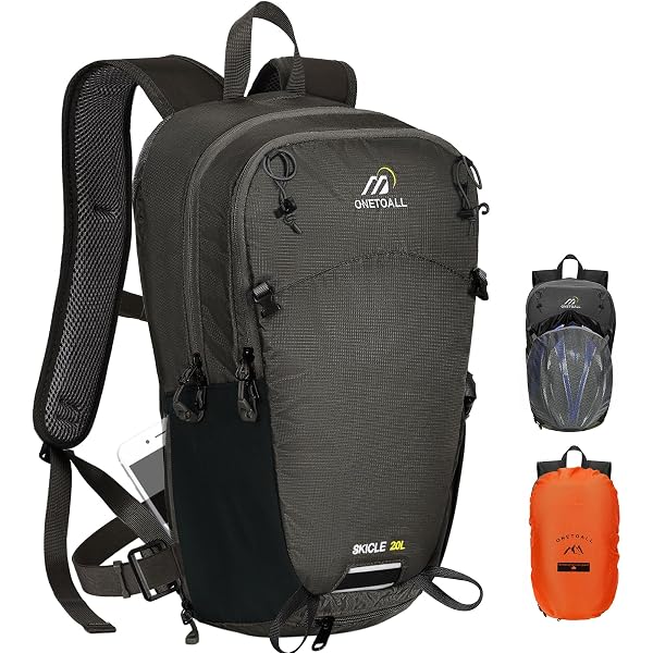 ONETOALL Sac À Dos Antivol pour Vélo Homme Imperméable, Petit ONETOALL Sac À Dos Antivol pour Vélo Homme Imperméable, Petit