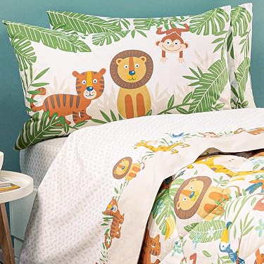 ROWADALO Set Biancheria Da Letto 5 Pezzi DJT-FX552-Twin – Tema Controller Gaming, Per Letto Singolo, Morbido Microfibra, Regalo Per Ragazzi