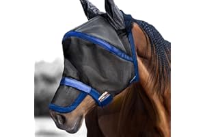 Harrison Howard Maskology Maschera a mosca di cavallo suprema Navy (M)