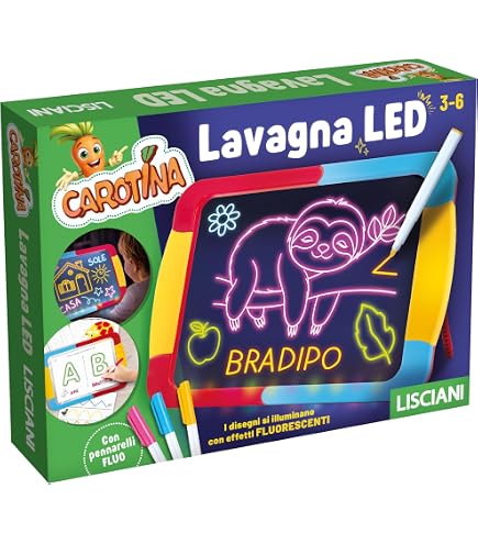 Lisciani Giochi LSI Carotina Penna Parl.1000 Domand 49363, Multicolore