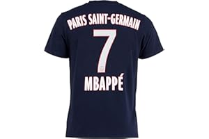 Paris Saint-Germain T-Shirt PSG - Kylian MBAPPE - Collection Officielle Taille Homme