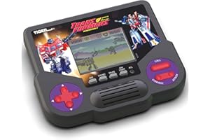 HASBRO GAMING Tiger Electronics Transformers Robots in Disguise Generation 2 Electronic LCD Video Game Retro-Inspired 1 Player Handheld Game Ages 8 and Up