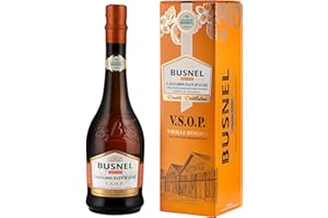 Busnel Calvados Pays d'Auge AOC VSOP - 70cl, 40% ABV - Blend of Premium Calvados from Pays d'Auge, Aged For At Least 4 Years in Oak Barrels