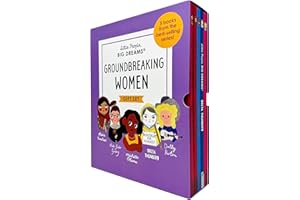 Little People, Big Dreams Groundbreaking Women 5 Books Collection Box Gift Set (Malala Yousafzai, Ruth Bader Ginsburg, Michelle Obama, Greta Thunberg & Dolly Parton)