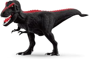 SCHLEICH T-Rex 72175 Leksaksfigur, Svart, Röd, Från 3 år