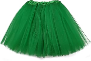 MUNDDY - Tutu Elastico Tul 3 Capas 30 CM de Longitud para niña Bebe Distintas Colores Falda Disfraz Ballet (Envio 48-72h con Seguimiento Desde Madrid)