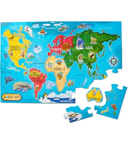 QUOKKA Reuze Vloerpuzzel voor Kinderen van 4 tot 6 Jaar - 60 x 90 cm, Extra Dik, 48 Stukjes - Puzzel voor Peuters van 3 tot 5 Jaar - Eenhoorn - Educatieve Activiteit voor Jongens en Meisjes